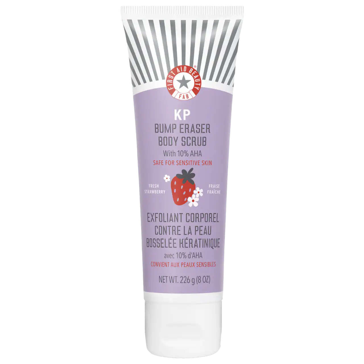 KP Bump Eraser Body Scrub with 10% AHA – Body Exfoliant for Keratosis Pilaris