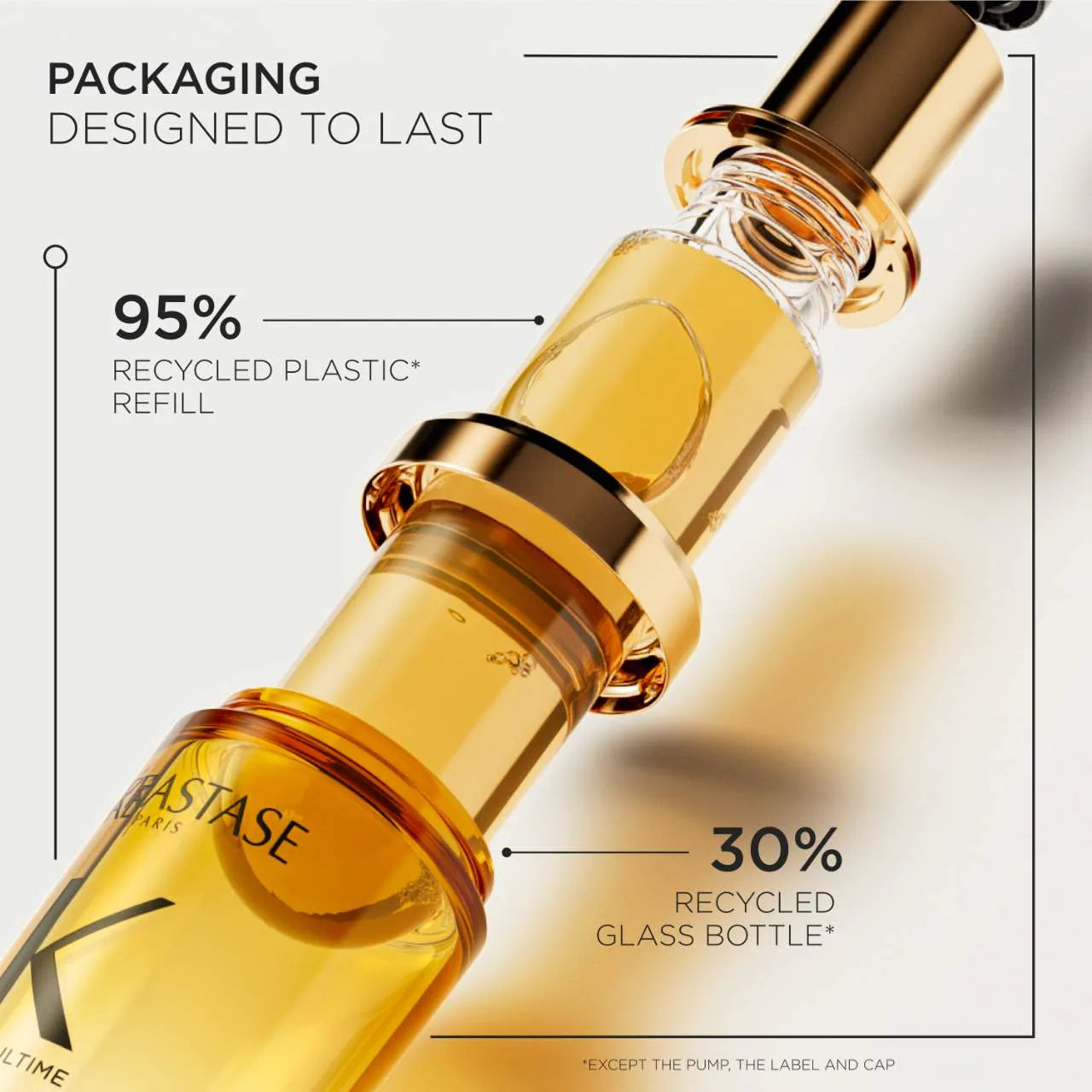 Elixir Ultime Refillable Hydrating Hair Oil for Shine