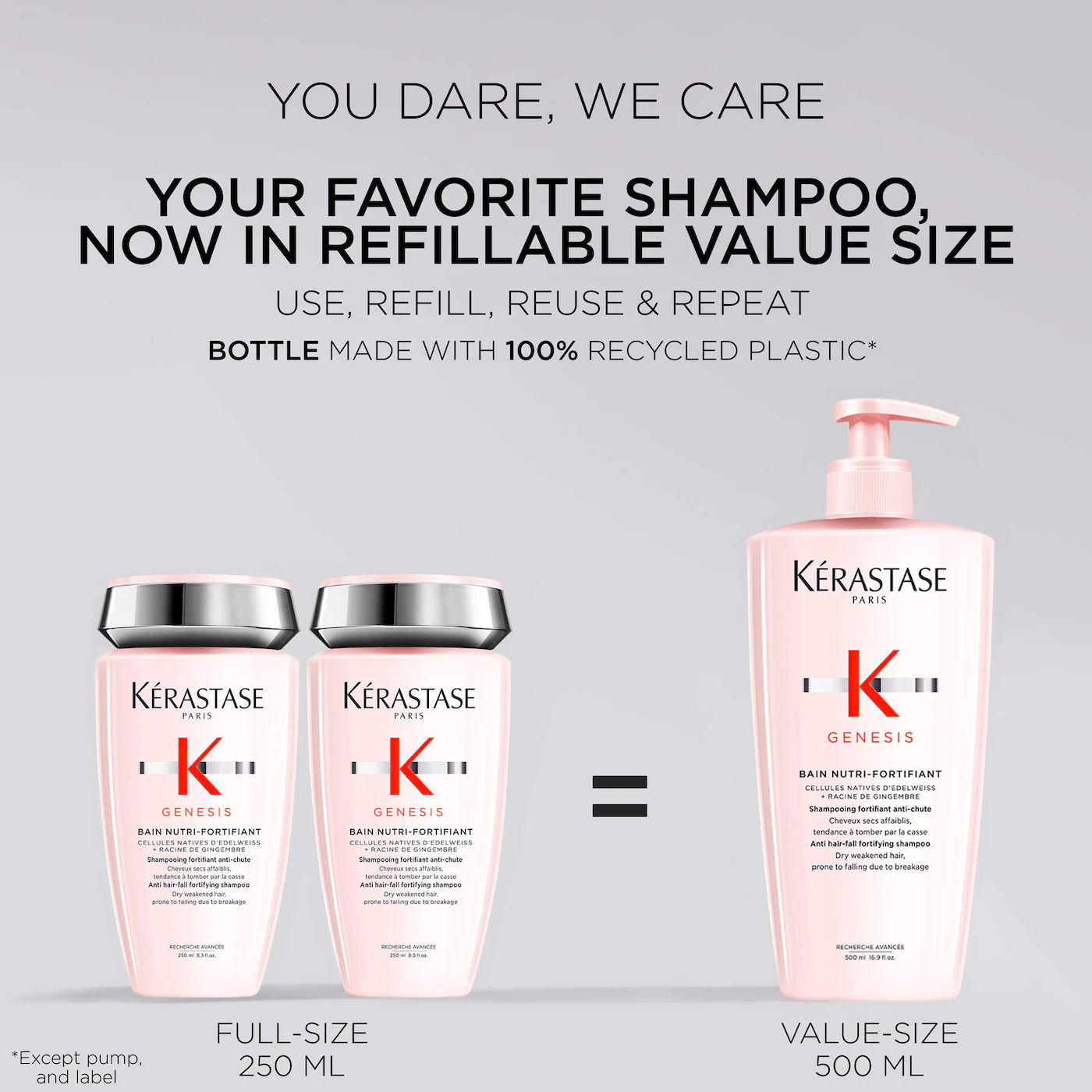 Genesis Hair Strengthening Shampoo for Normal to Dry Hair