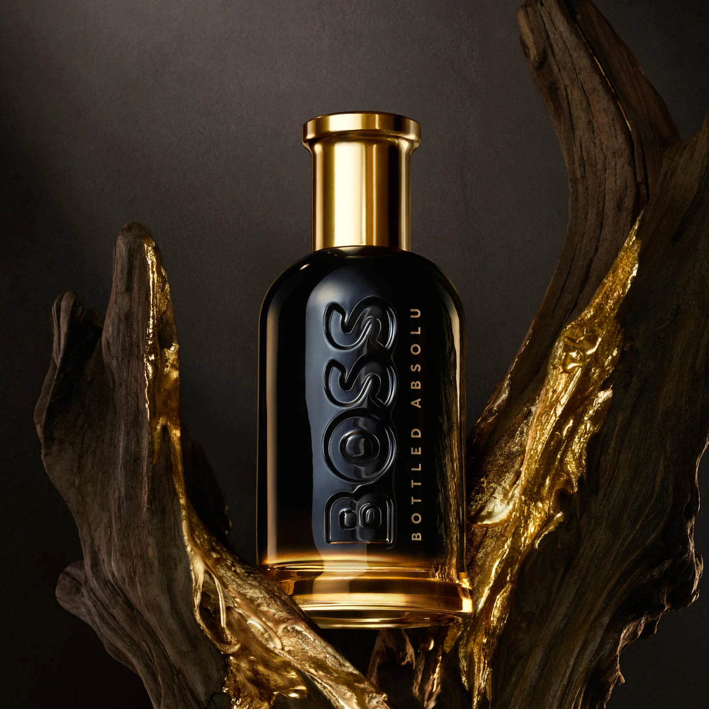 Boss Bottled Absolu Parfum Intense with Leather and Cedarwood