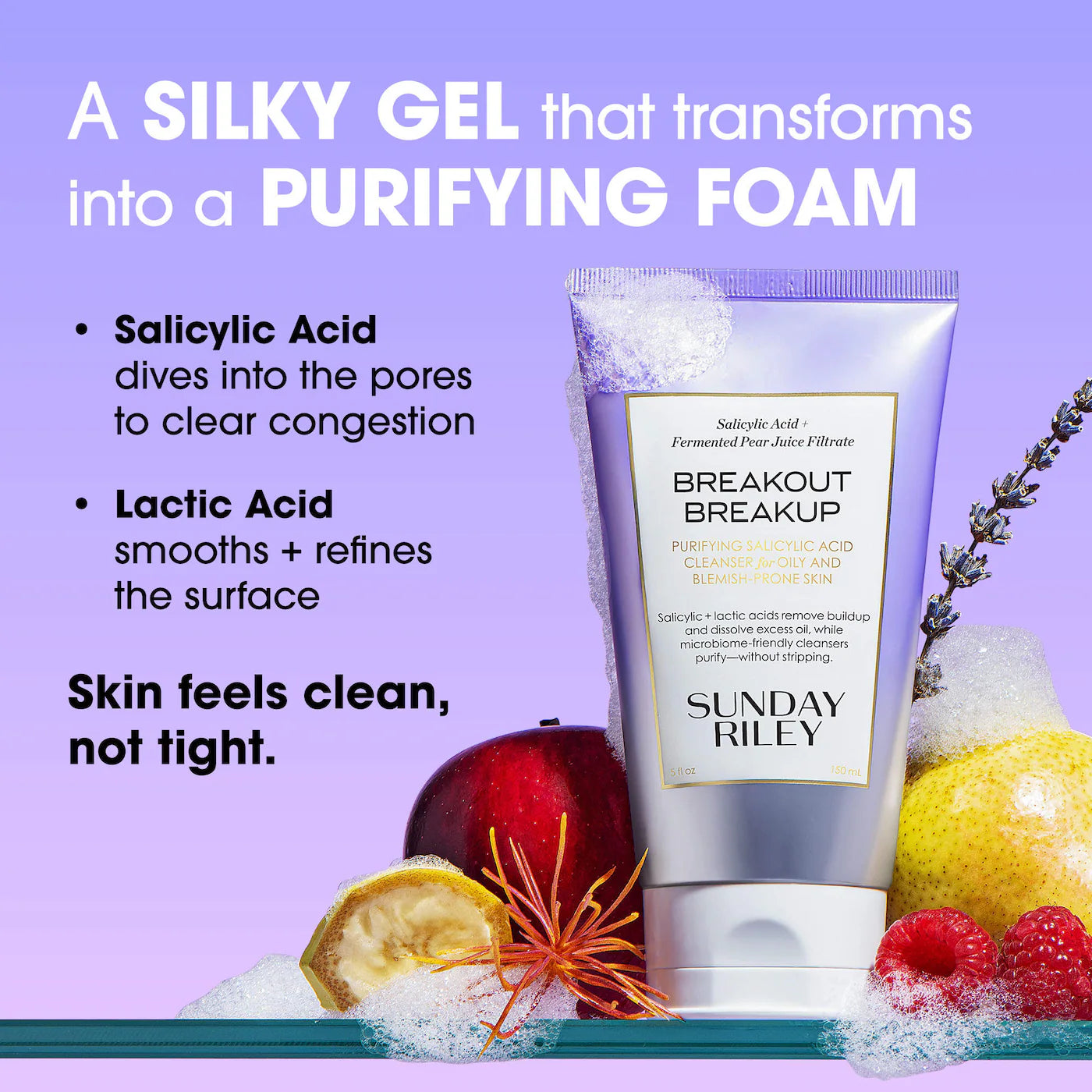 Breakout Breakup Salicylic Acid Cleanser for Blemish-Prone Skin