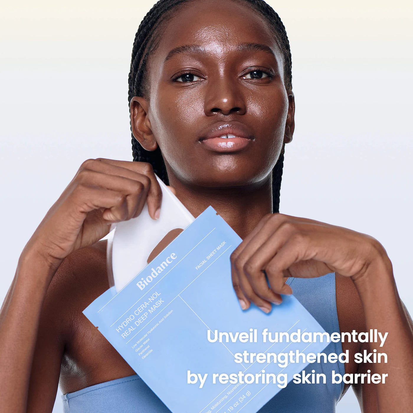 Hydro Cera-nol Real Deep Mask - 4 pack for Dryness Relief & Redness Soothing