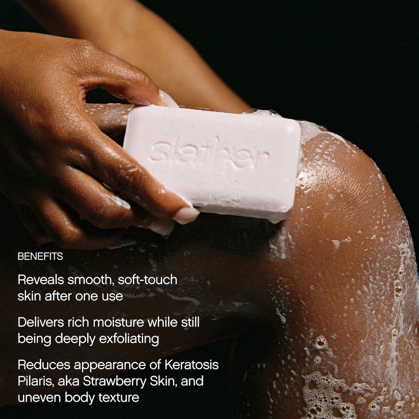 Slather Exfoliating & Smoothing Bar - For Soft Skin