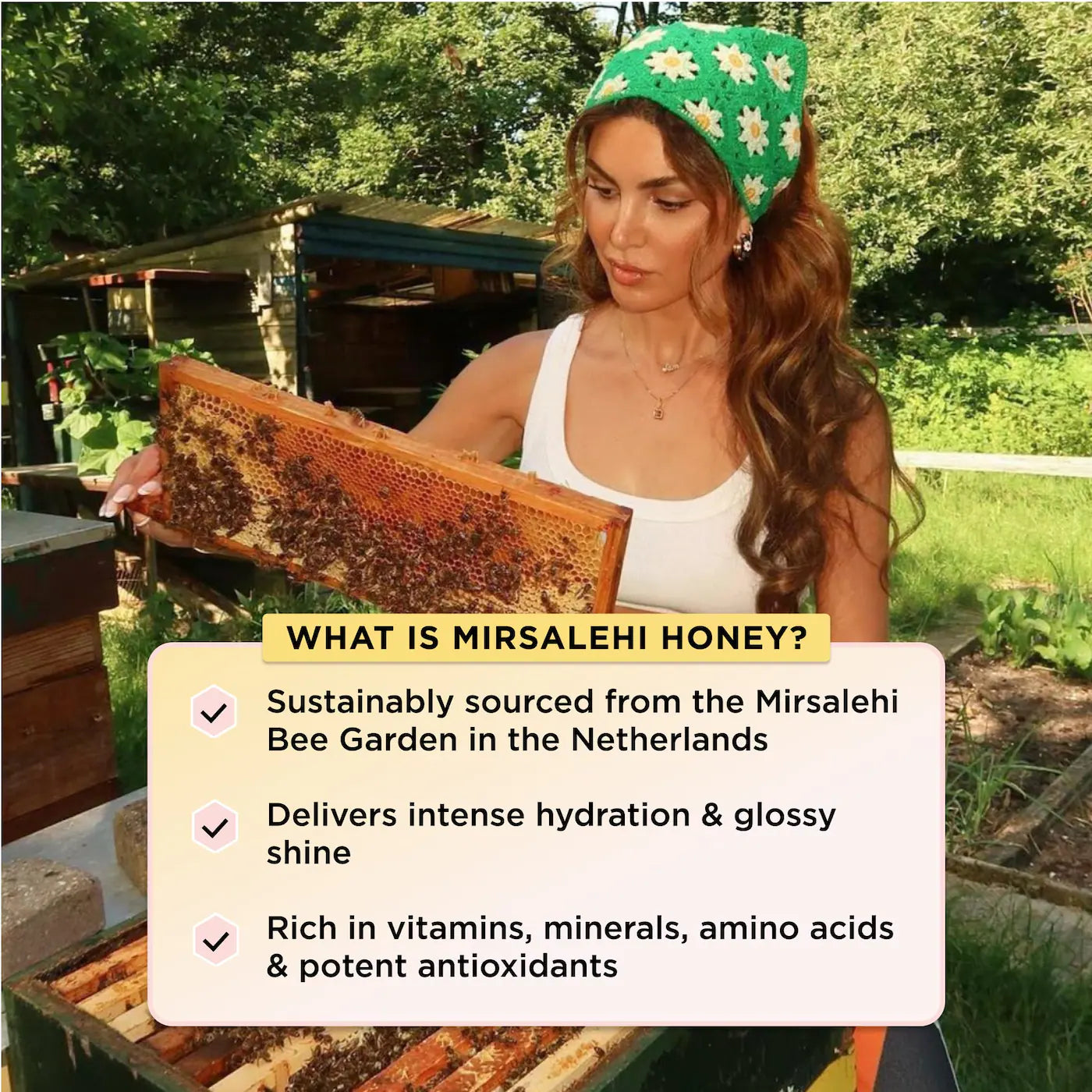 Mini Wild Rose Honey Infused Hair Perfume