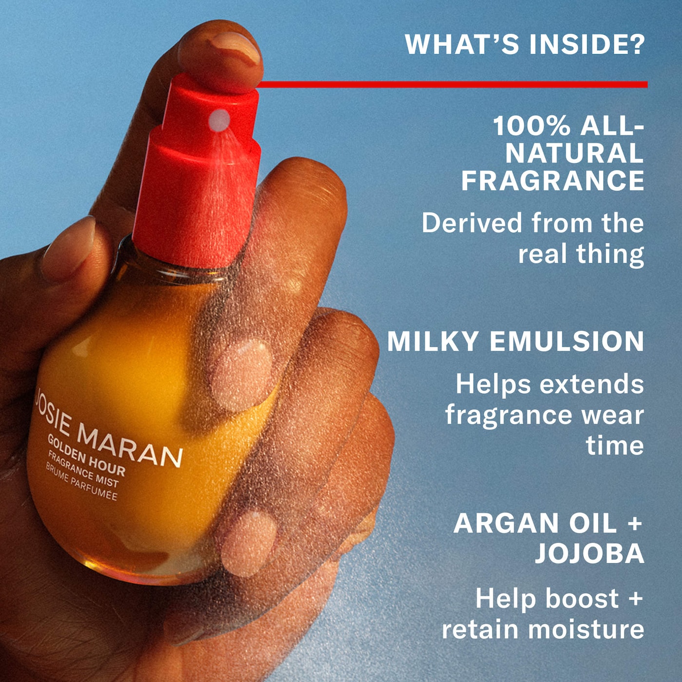 Vanilla Vibezzz - Body + Hair Fragrance Mist with 100% Natural Scents