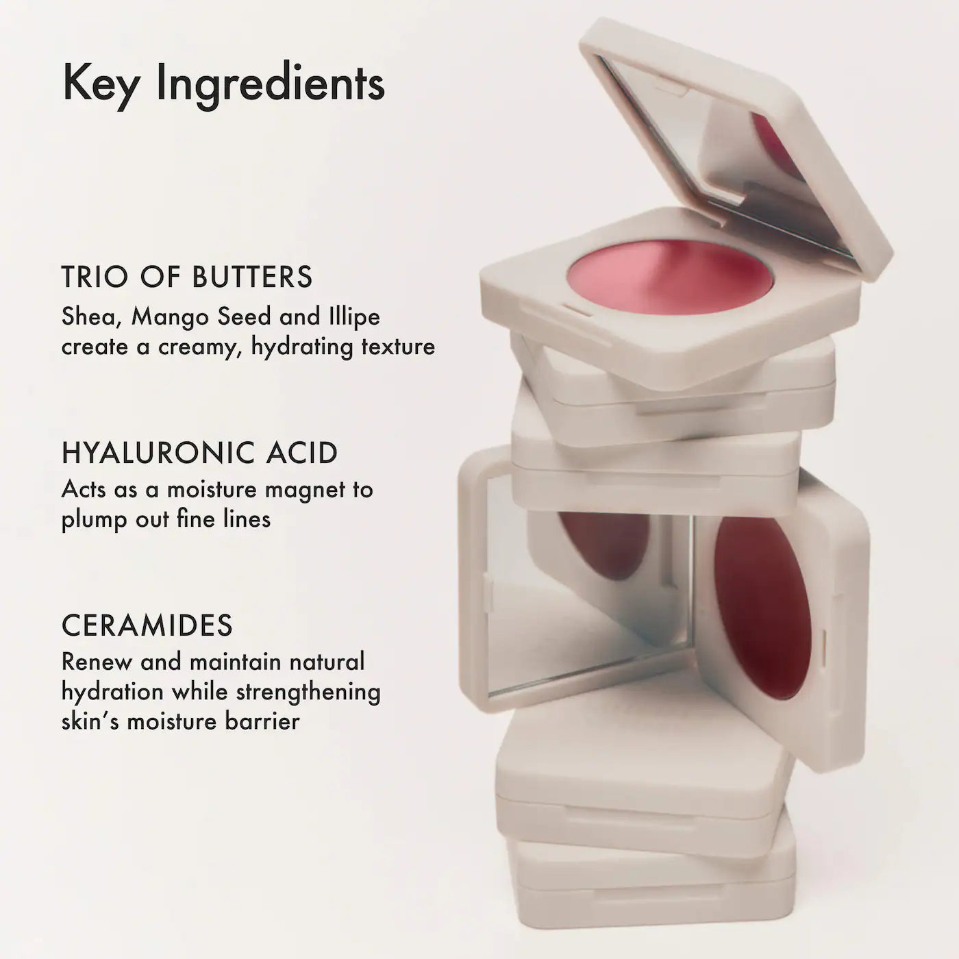 Blush Butter Balm Hydrating Cream Blush with Peptides