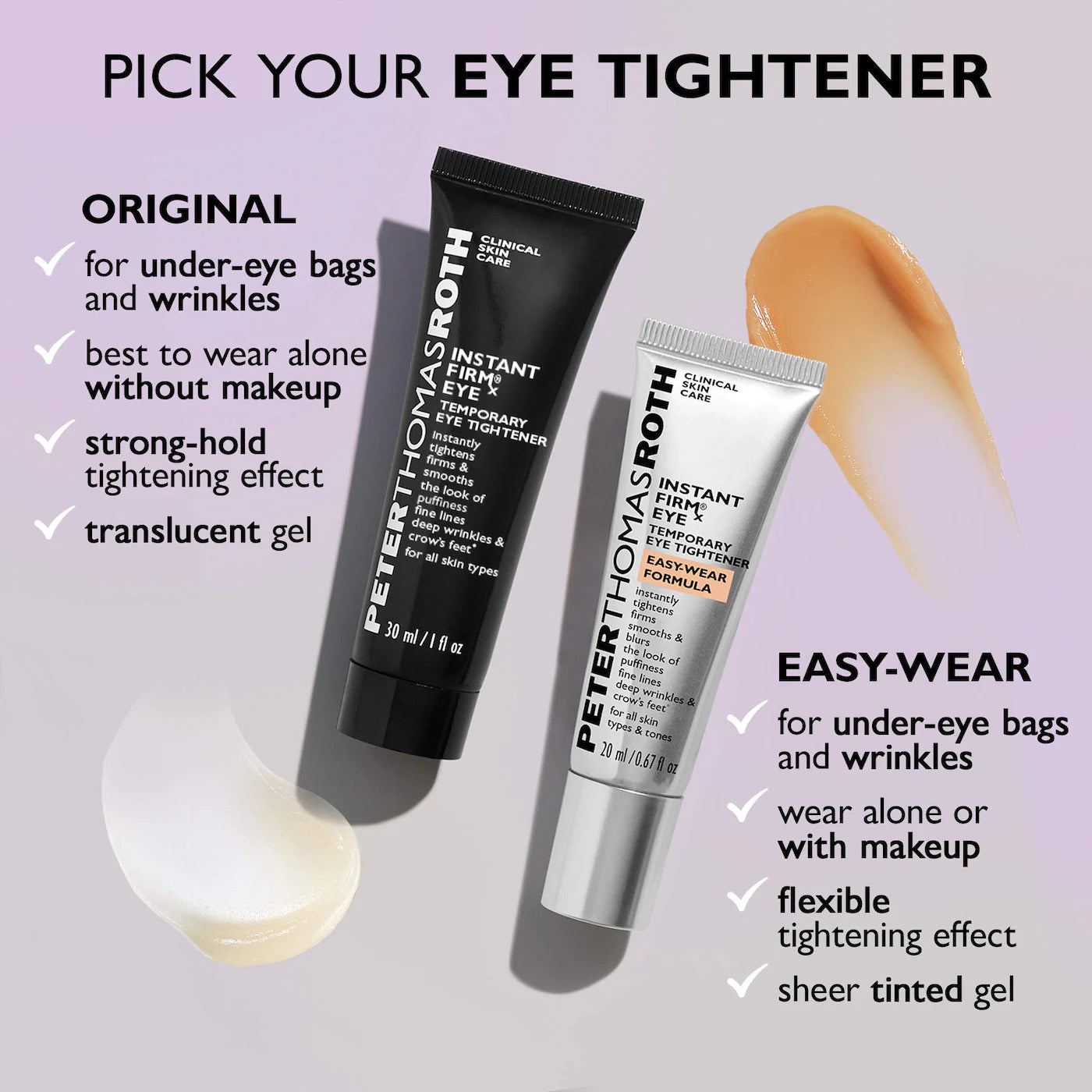 Instant FIRMx® Eye Temporary Eye Tightener Easy-Wear Formula for Firming Under-Eye Bags & Wrinkles