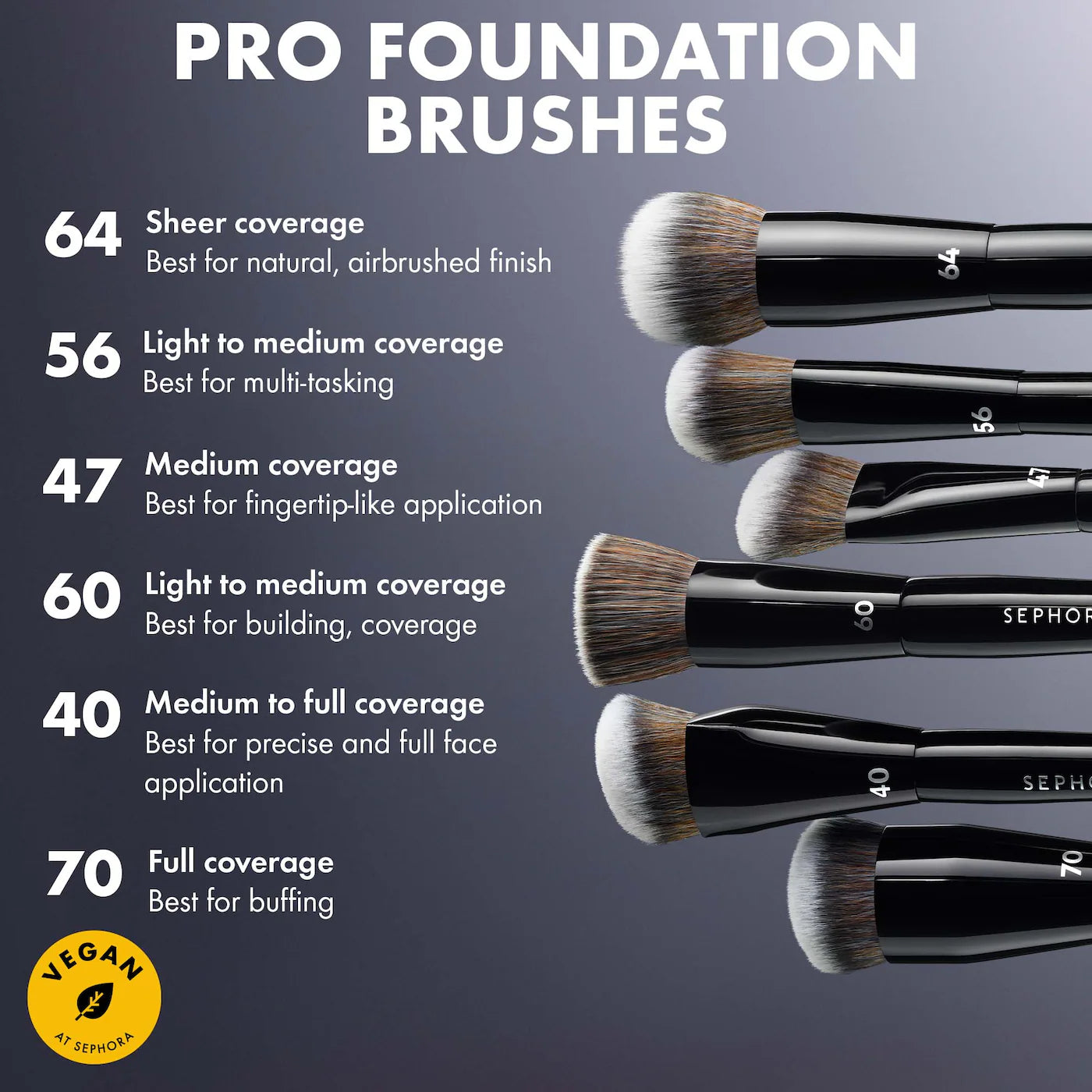 PRO Foundation Brush #40