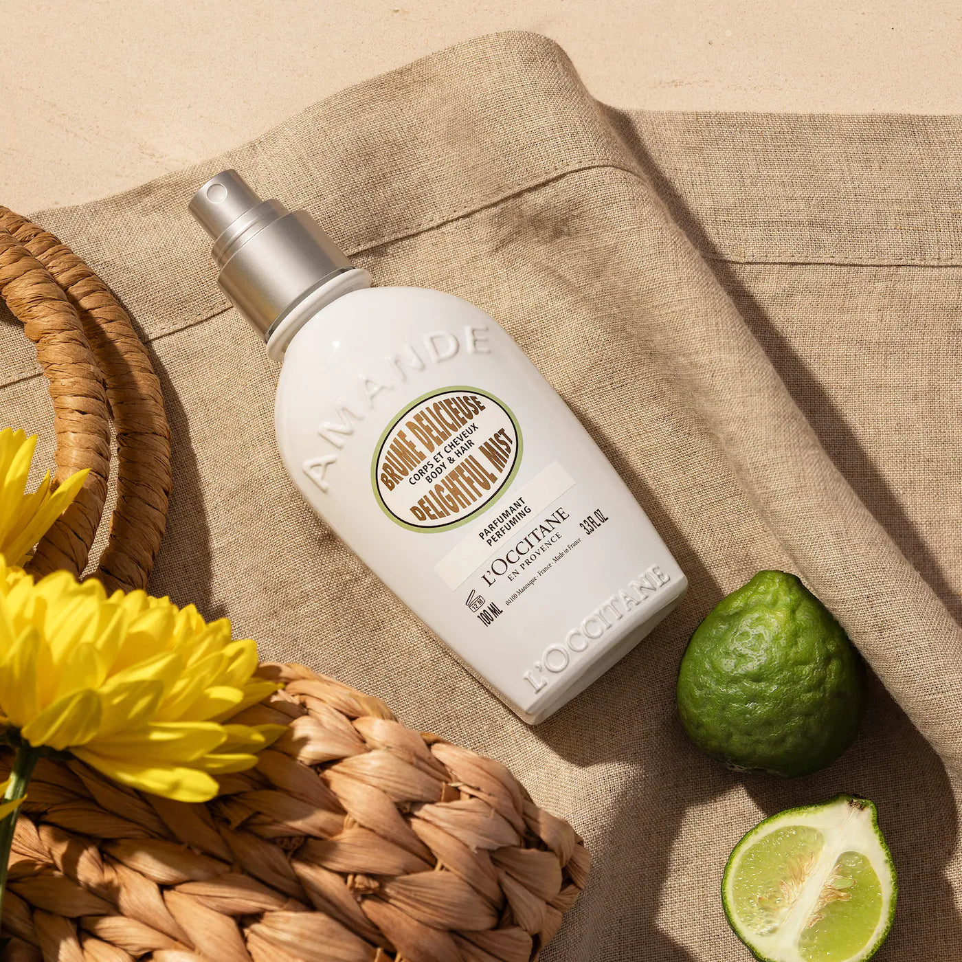 Almond Hair & Body Fragrance Mist