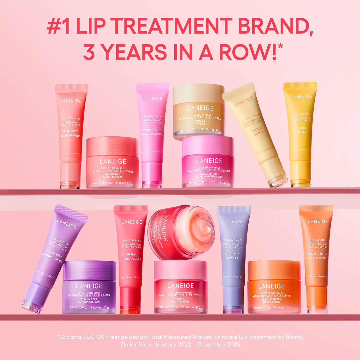Midnight Minis Lip Glowy Balm and Lip Sleeping Mask Gift Set