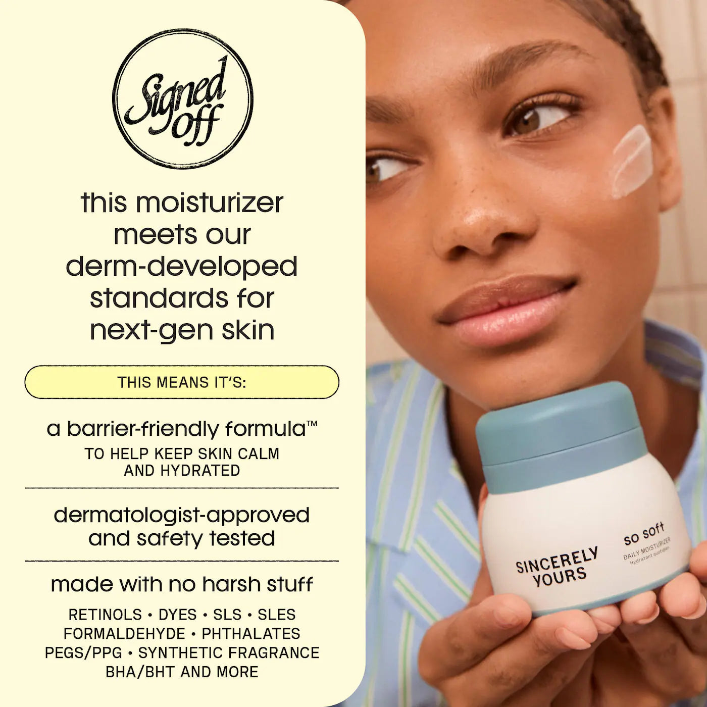 So Soft Daily Barrier Strengthening Lightweight Moisturizer with Hyaluronic Acid, Ceramides and Niacinamide