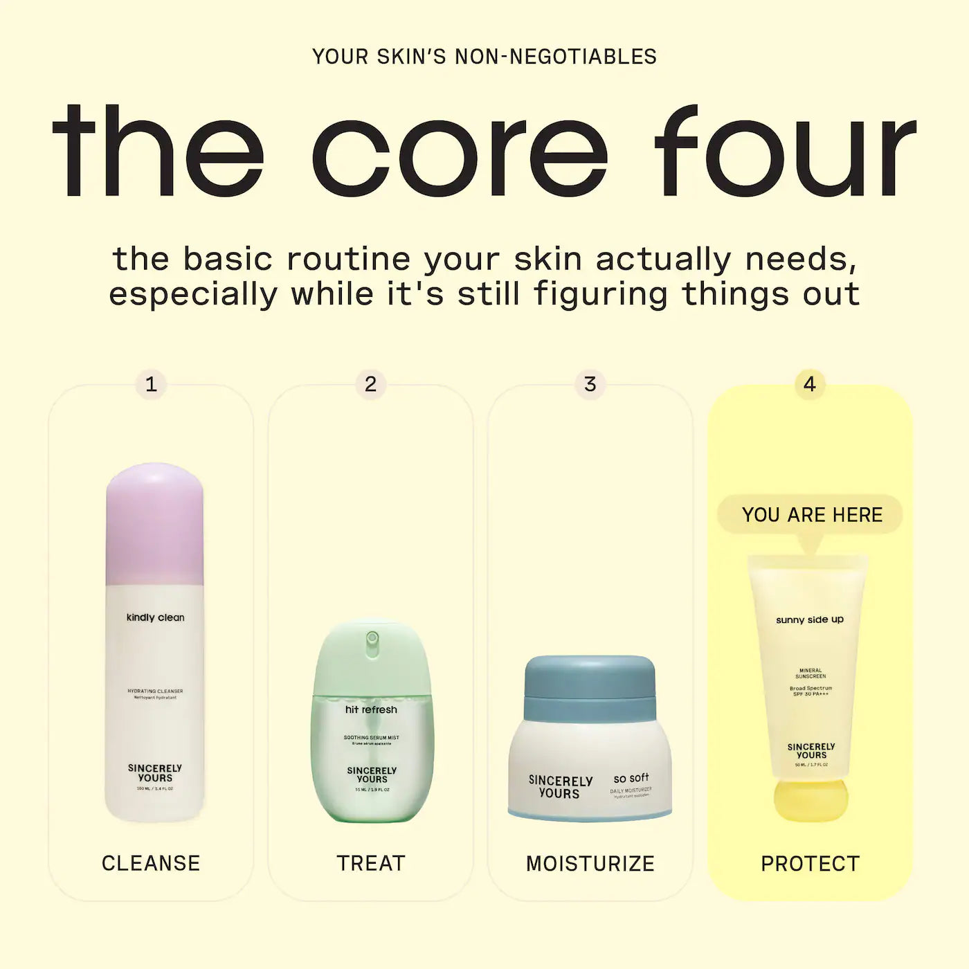 Sunny Side Up Hydrating Mineral Sunscreen, Broad Spectrum Protection SPF 30 PA+++