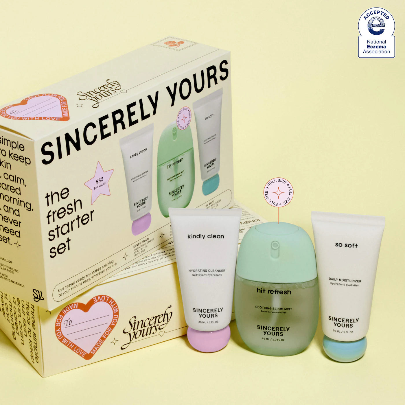 Fresh Starter 3 Piece Skincare Set