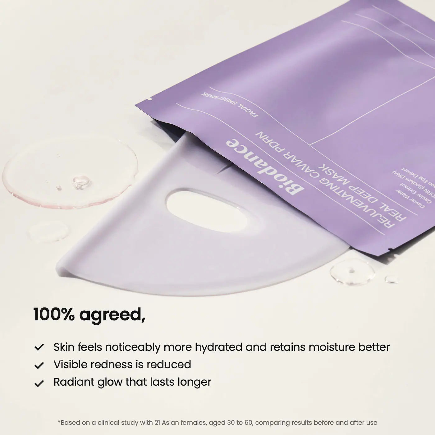 Rejuvenating Caviar PDRN Real Deep Mask - 4 Pack for Natural Skin Renewal & Firming