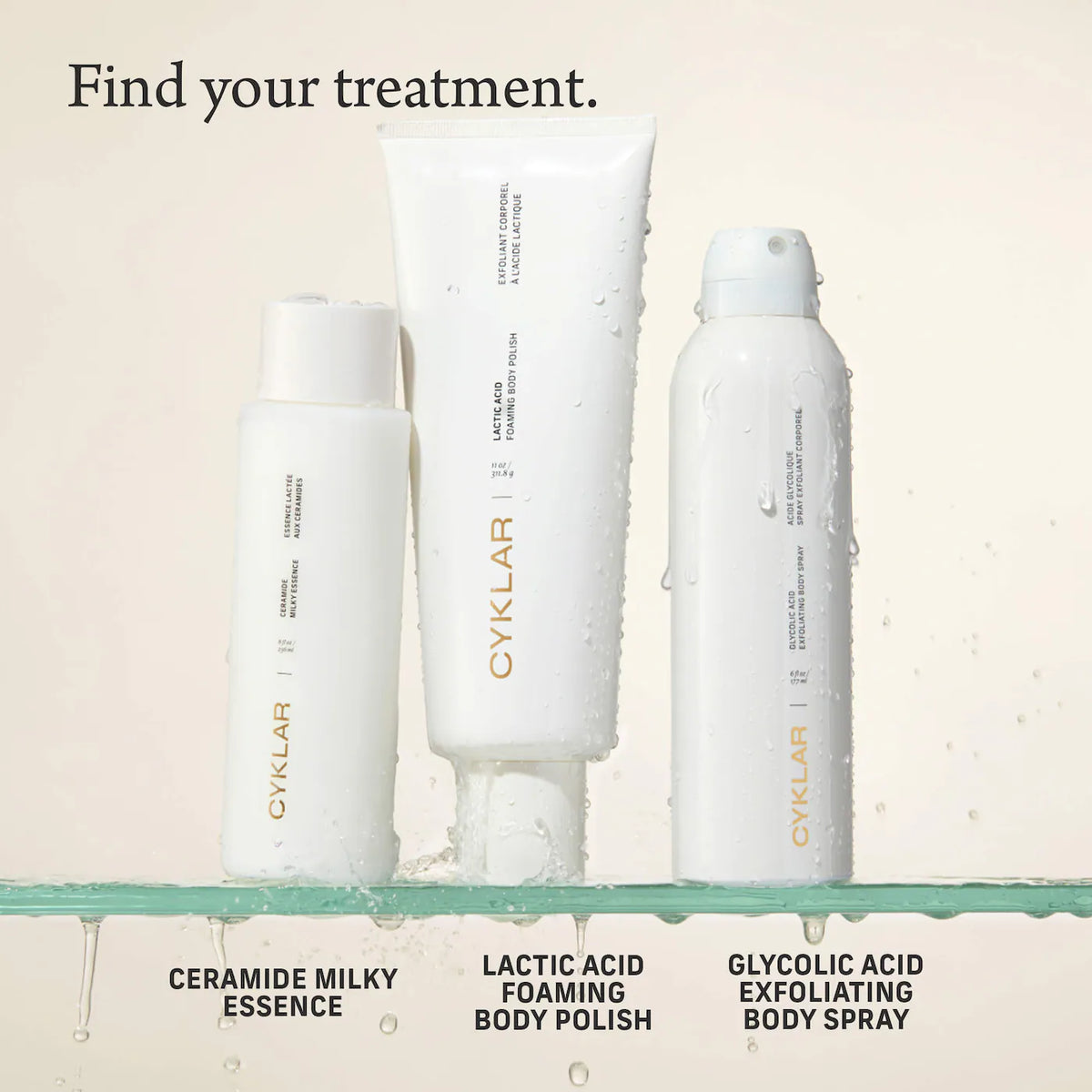 Lactic Acid Foaming Body Polish and Wash
