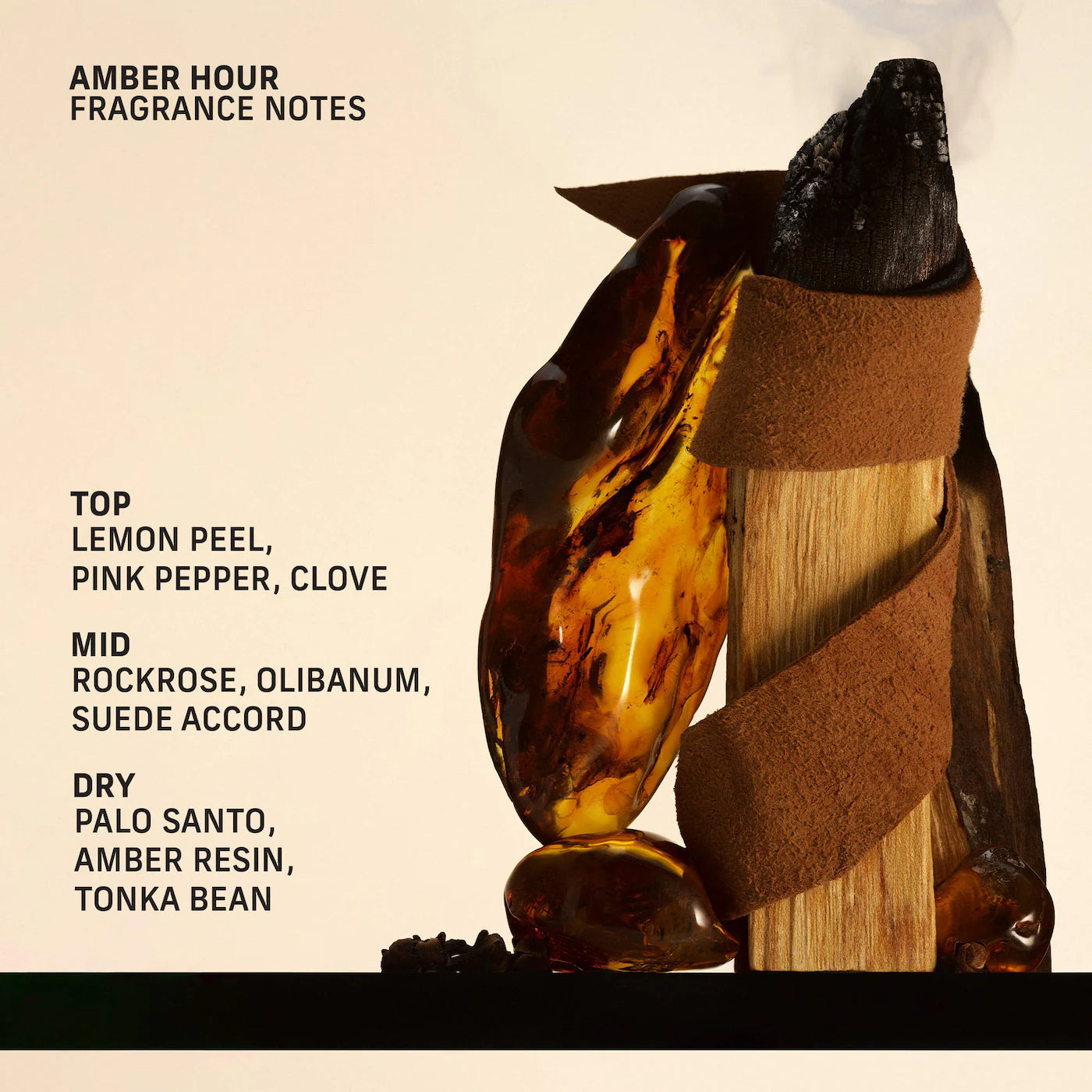 Amber Hour Roll-On Perfume Oil with Palo Santo and Tonka Bean
