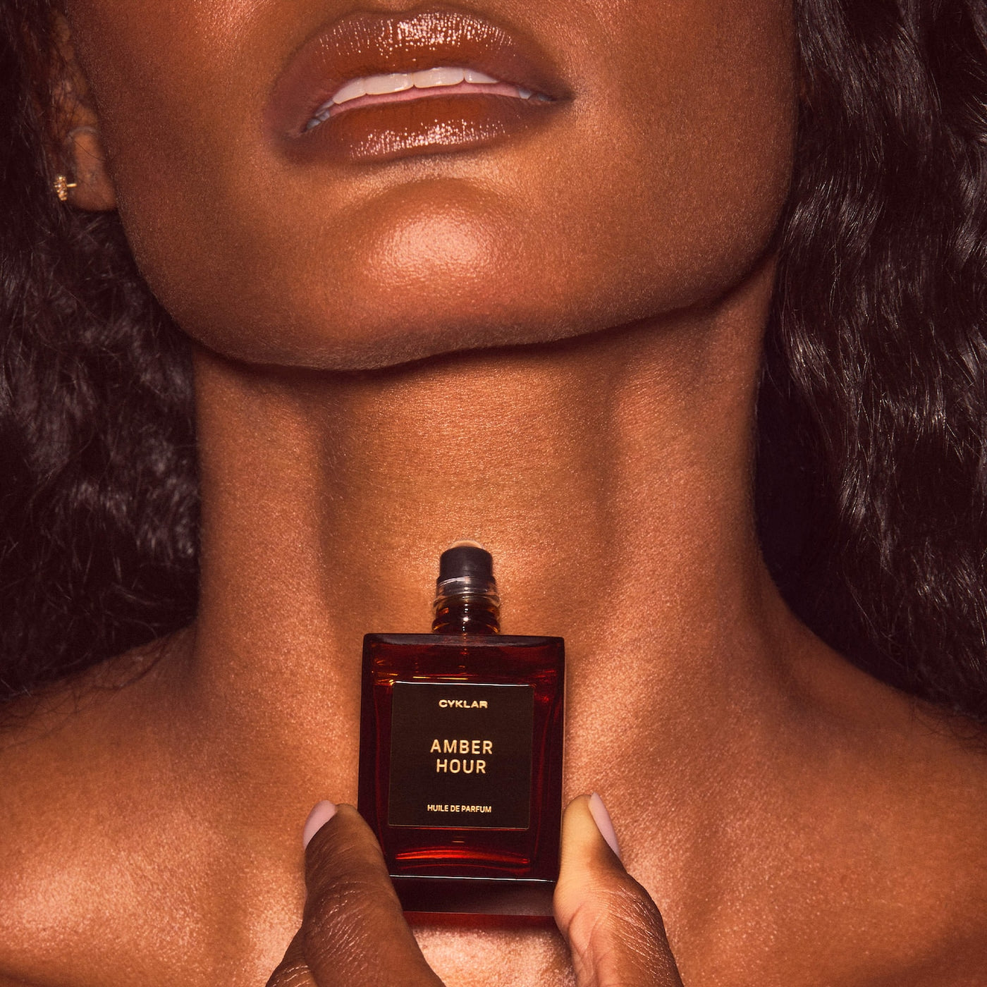 Amber Hour Roll-On Perfume Oil with Palo Santo and Tonka Bean