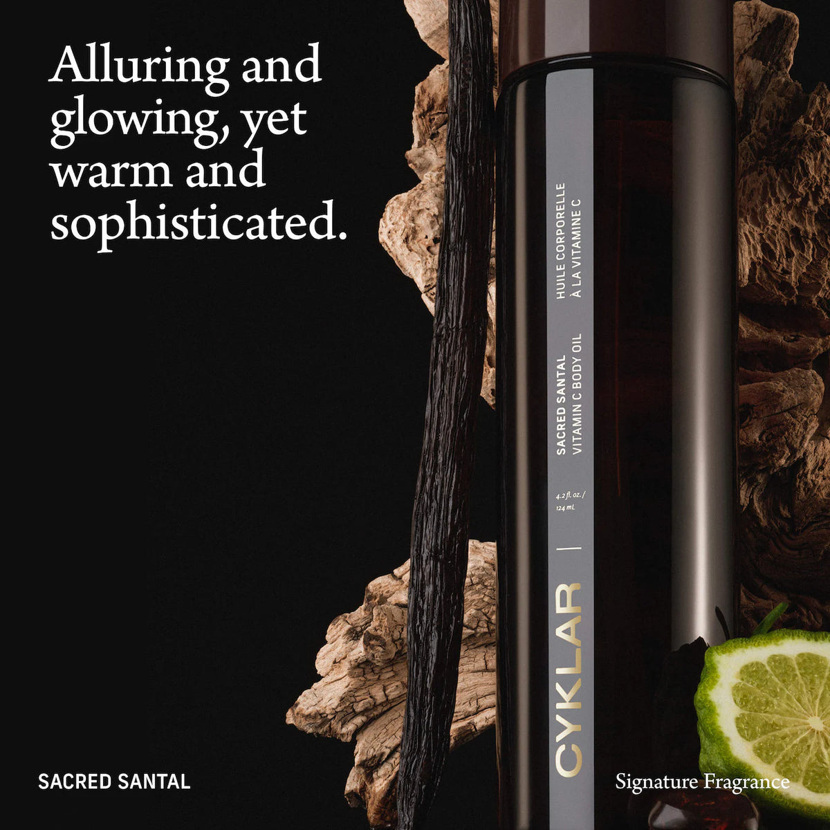 Sacred Santal Vitamin C Body Oil with Ectoin