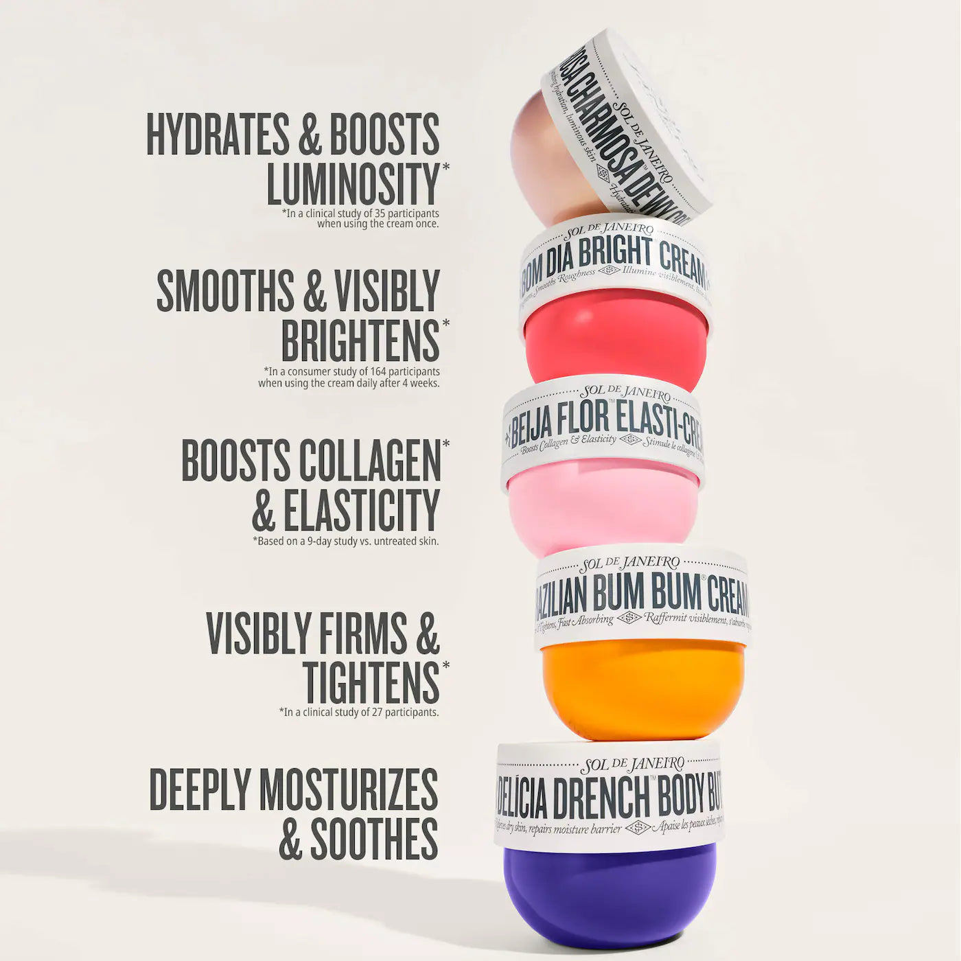 Rosa Charmosa™ Dewy Body Cream with Rosewater + Crystal Peptides