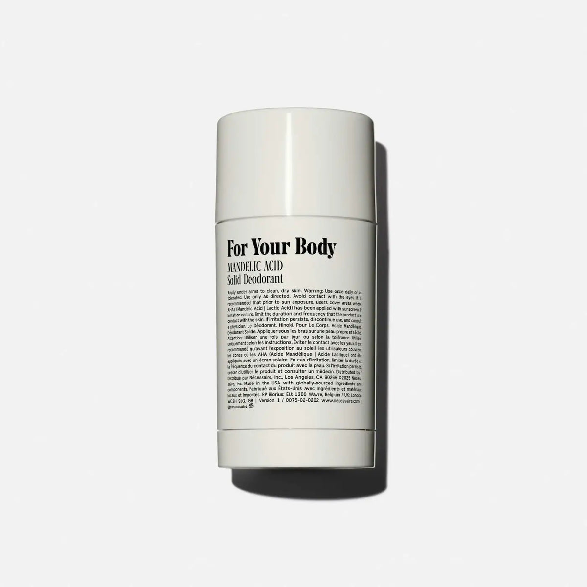 Hinoki Deodorant - Aluminum-Free Extra-Strength Mandelic Acid Deodorant