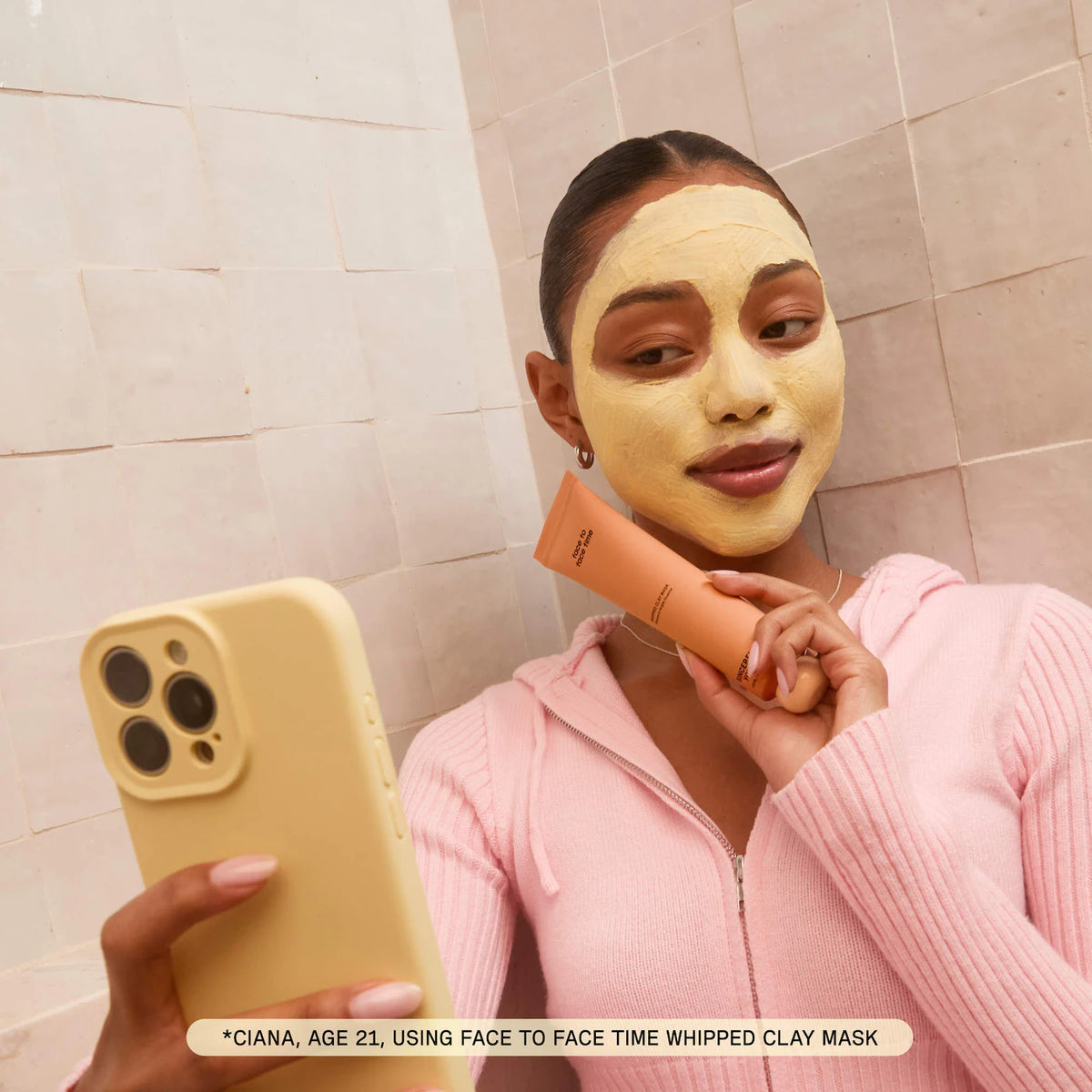 Face To Face Time Gentle Pore-Purifying Whipped Clay Mask