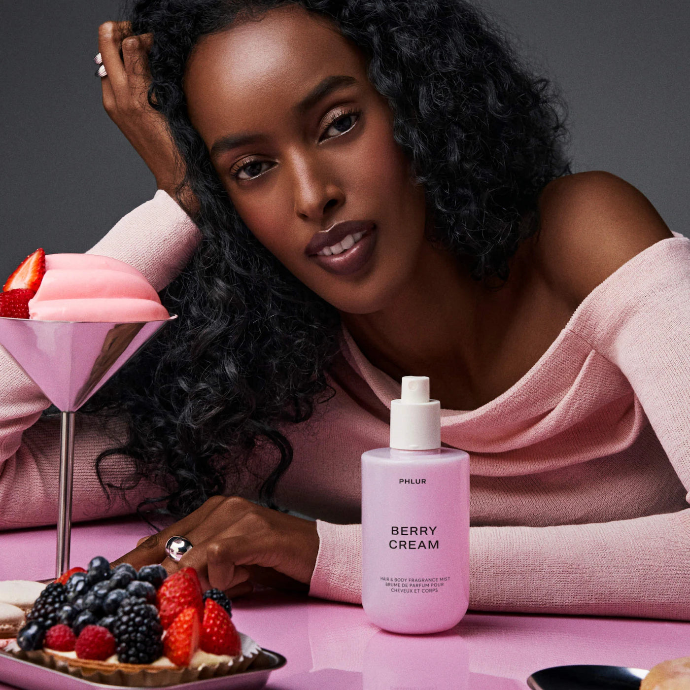 PHLUR  Berry Cream Hair and Body Mist