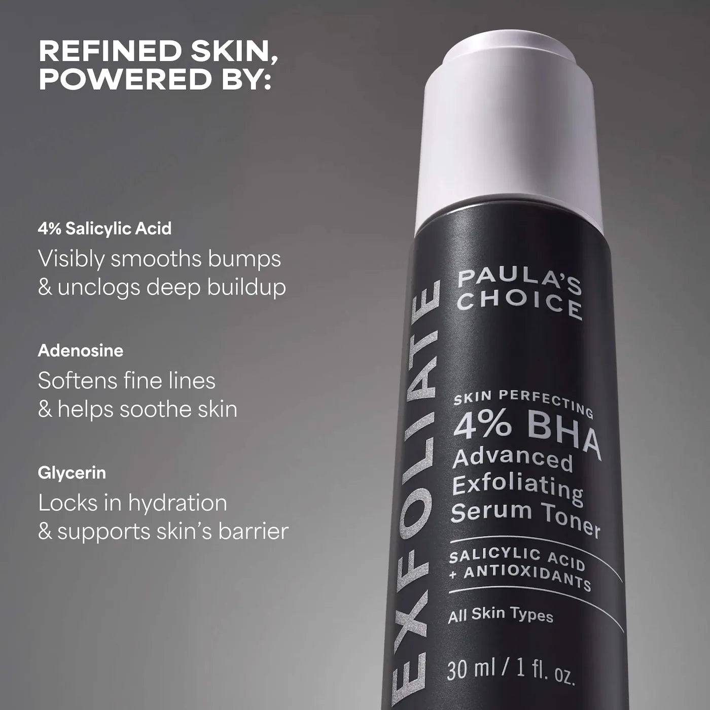 Skin Perfecting 4% BHA Advanced Exfoliating Serum Toner