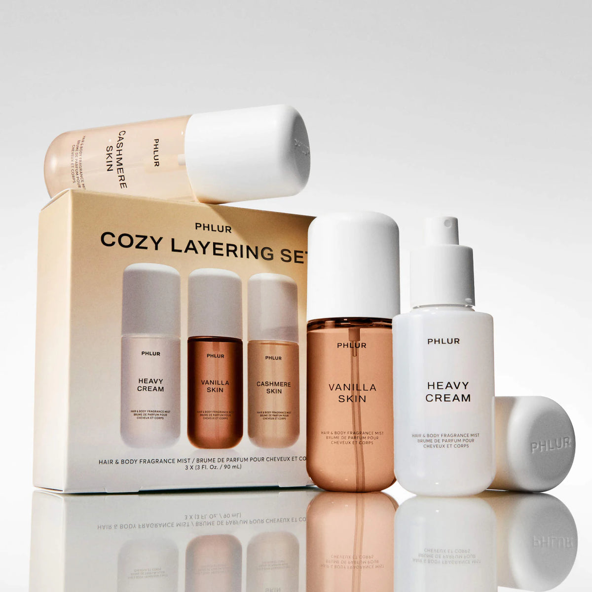 Cozy Layering Body Mist Trio Set