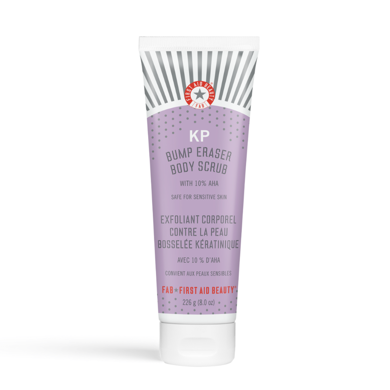 KP Bump Eraser Body Scrub with 10% AHA – Body Exfoliant for Keratosis Pilaris