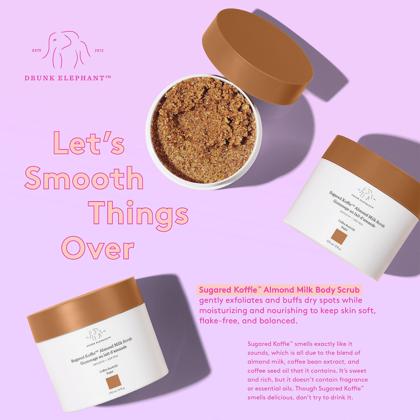 Sugared Koffie™ Almond Milk Body Scrub