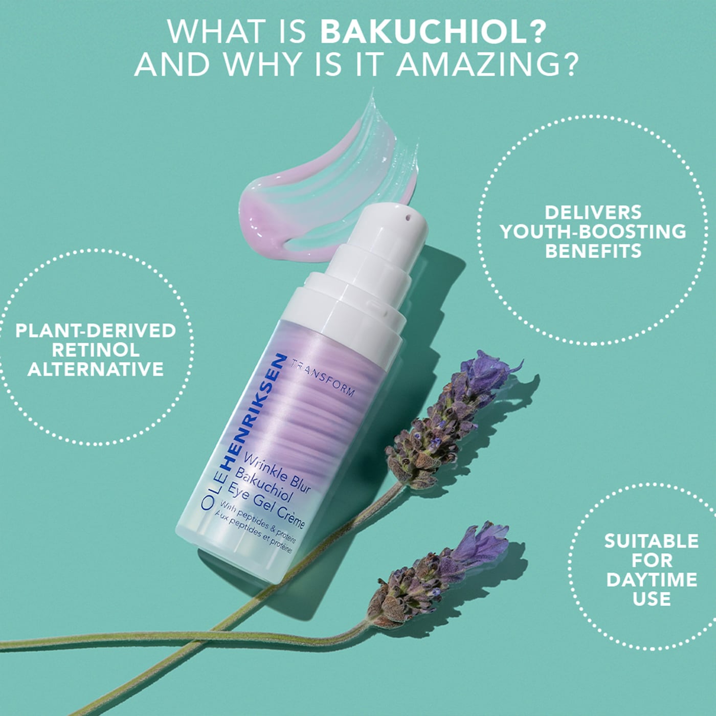 Wrinkle Blur™ Bakuchiol Eye Gel Crème