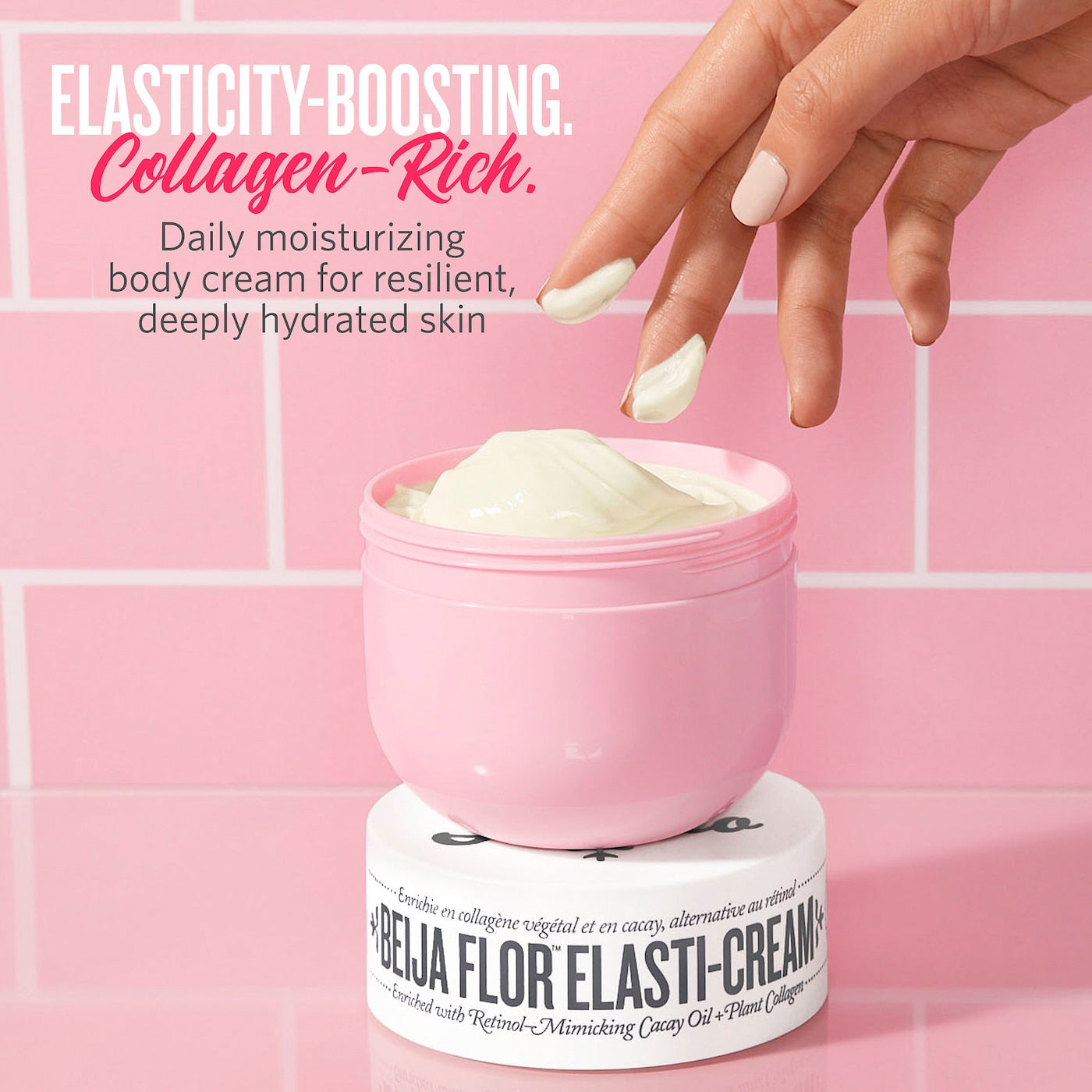 Beija Flor™ Elasti-Cream with Collagen and Squalane